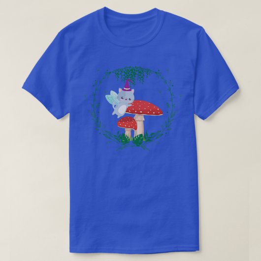 T-shirt champignon naturel (Design devant)