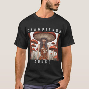 T-shirt Champignon Rouge
