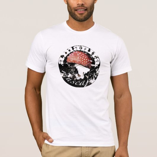 T-shirt champignon rouge, muscaria d'amanite, agaric de (Devant)