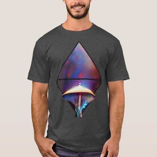 T-shirt Champignon spatial (Devant)