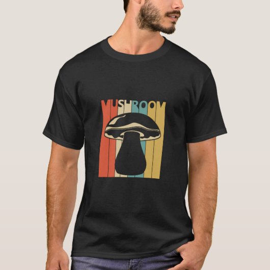 T-shirt Champignon vintage (Devant)