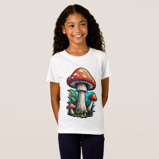 T-Shirt Champignons (Devant entier)