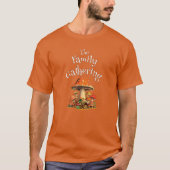 T-shirt Champignons amusants Personnalisable Famille Réuni (Devant)