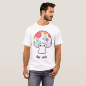 T-shirt Champignons arc-en-ciel (Devant entier)