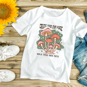 T-shirt Champignons Boho Motivation inspirante