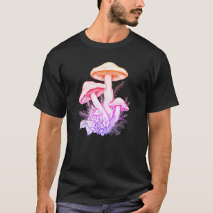 T-shirt Champignons Brillants Pour Le Jour De La Terre un