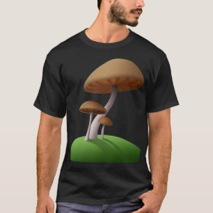 T-shirt Champignons caricaturaux mignons