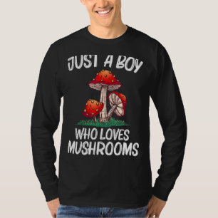 T-shirt Champignons cool Pour Garçons Enfants Morel Champi