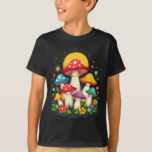 T-shirt Champignons de champignons de champignons de Paris