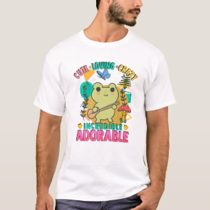 T-shirt Champignons de Grenouille Anime - Cute Kawaii - Lo