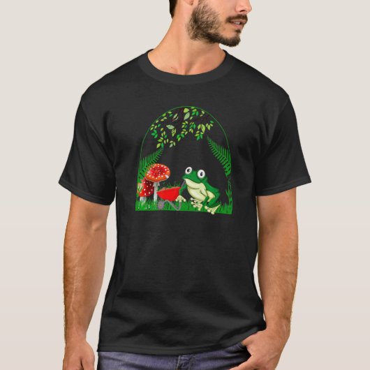 T-shirt Champignons de grenouille Naturcore Farmcore 2 (Devant)