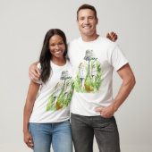 T-shirt Champignons en nature (Unisexe)