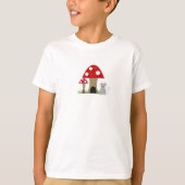 T-shirt Champignons et minuscules souris (Devant)