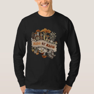 T-shirt Champignons faits de magie Botanique Vintage