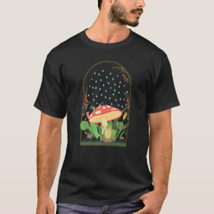T-shirt Champignons Grenouille Naturecore Forestcore