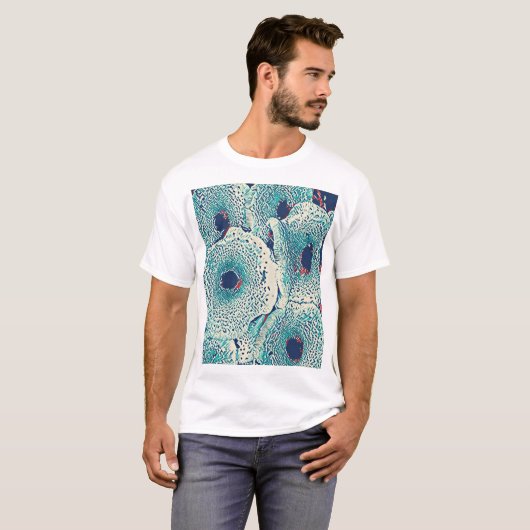 T-shirt Champignons Imprimer Art classique (Devant entier)