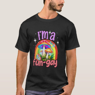 T-shirt Champignons Je suis Fun Gay Mycology Mycologist LG