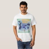 T-shirt Champignons MAGIQUES (Devant entier)