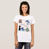 T-shirt Champignons MAGIQUES (Devant entier)