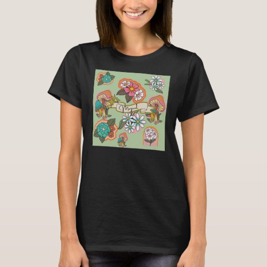 T-shirt Champignons MAGIQUES (Devant)