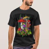 T-shirt Champignons magiques Champignons Buddha Zen OM T S (Devant)
