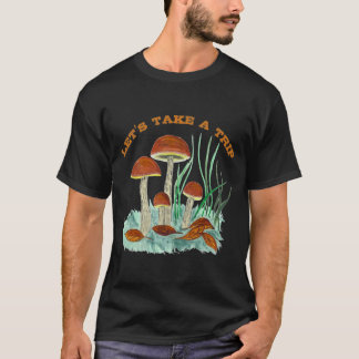 T-shirt Champignons magiques, faisons un voyage