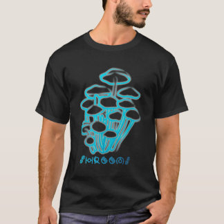 T-shirt Champignons magiques Zauberpilz Psychedélique