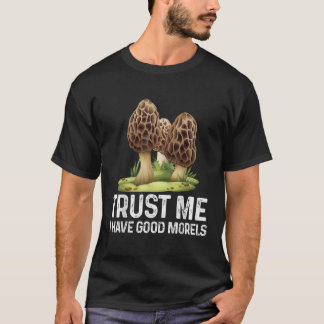 T-shirt Champignons moraux Teinny Drôle de recherche de mo