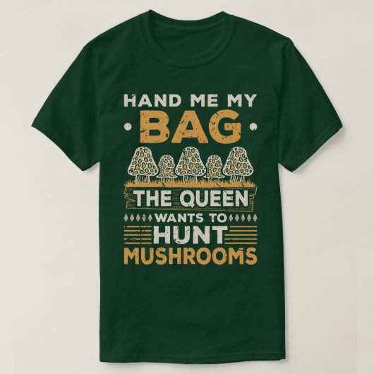 T-shirt Champignons Morel (Design devant)