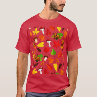 T-shirt Champignons Motif mignon Mycologie esthétique Fu