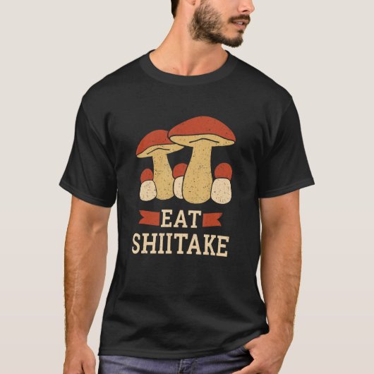 T-shirt Champignons Picker East Shiitake Champignons (Devant)