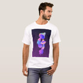 T-shirt Champignons psychédéliques Trippy (Devant entier)