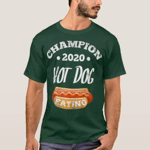 T-shirt champion 2020 Hot dog mangeant drôle cadeau pour h