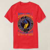T-shirt Champion de baseball (Design devant)