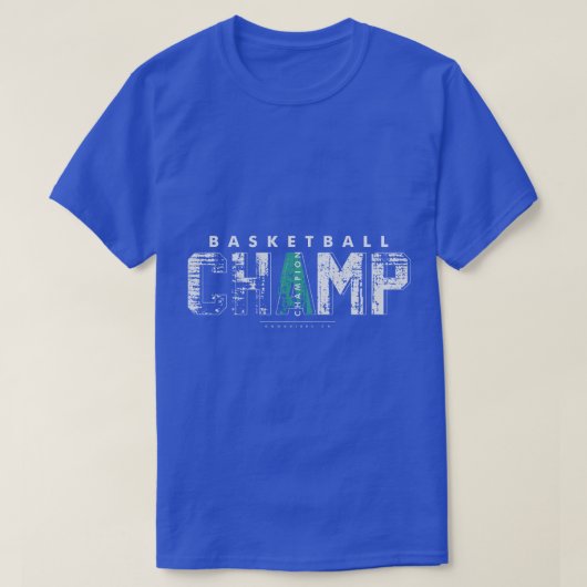 T-shirt Champion de basket-ball (Design devant)