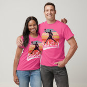 T-shirt Champion de basket-ball de basket-ball Fans Retro (Unisexe)