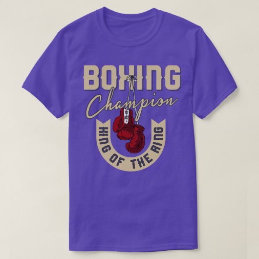 T-shirt Champion de boxe (Design devant)