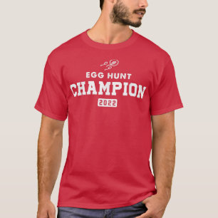 T-shirt Champion de chasse aux oeufs 2022 Grossesse de Pâq