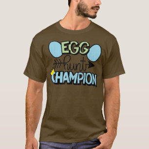 T-shirt Champion de chasse aux oeufs mignon lapin de Pâque