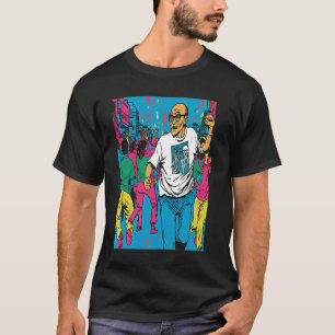 T-shirt Champion de danse Papa Retro Pop Dancer Papa 2