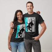 T-shirt Champion de danse Turquoise (Unisexe)