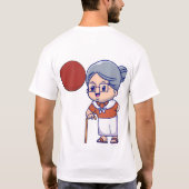 T-Shirt champion de dodgeball (Dos)