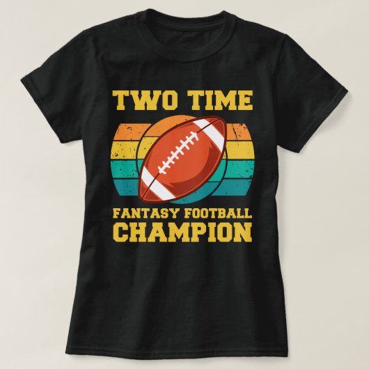 T-shirt Champion de football de deux Imaginaires (Design devant)