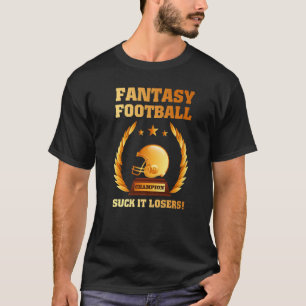 T-shirt Champion de football d'Imaginaire Trophée Champ Pr
