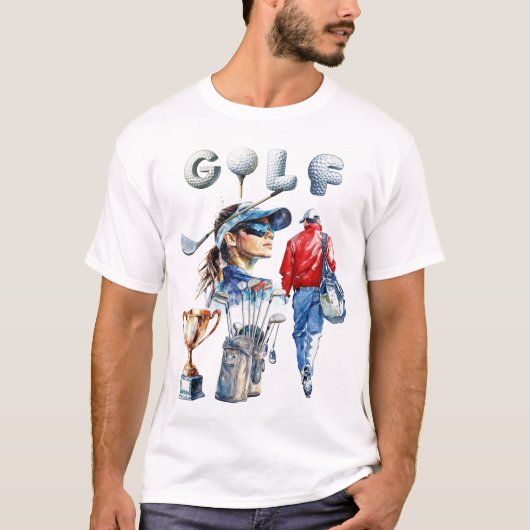 T-shirt Champion de golf (Devant)