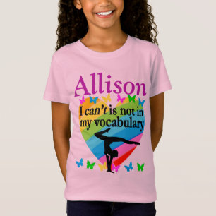 T-Shirt CHAMPION DE GYMNASTICS PERSONNALISÉ À LA CHEMISE