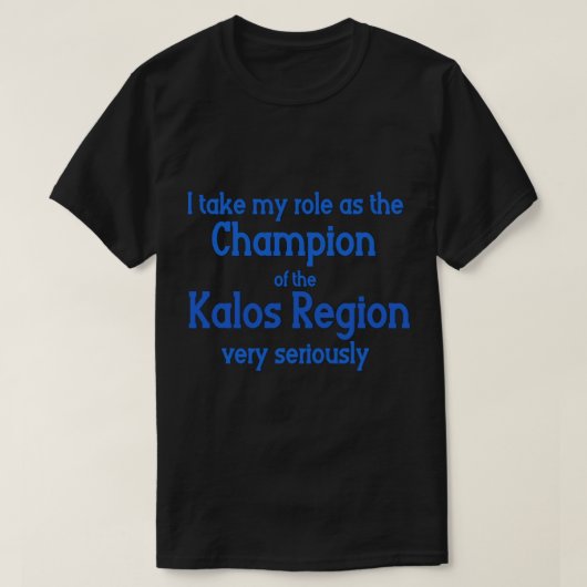 T-shirt Champion de Kalos (Design devant)
