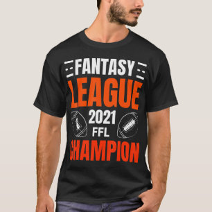 T-shirt Champion de la Ligue d'Imaginaire de football 2021