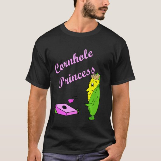 T-shirt Champion de la princesse Cornhole (Devant)