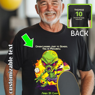 T-shirt Champion de la zone 51 de Pickleball